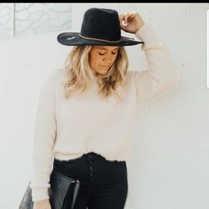 Paige mock neck sweater